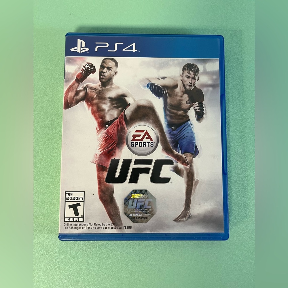 PS4 EA Sports UFC Video Game, PlayStation 4 Game